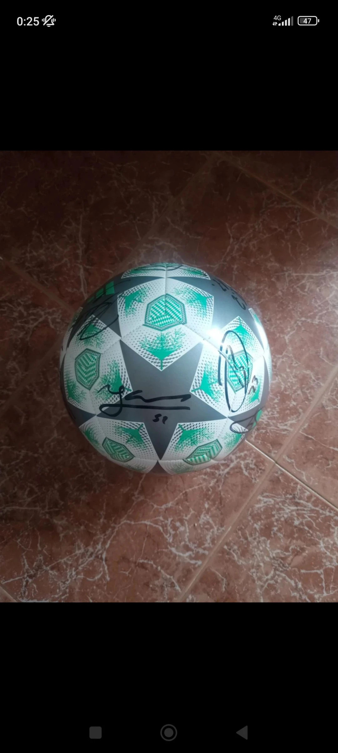 Adidas Champions League Signed Ball Sporting – photo 3